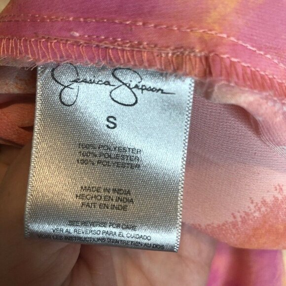 Jessica Simpson S Charleston Dress Sheer Open Back - Picture 9 of 9